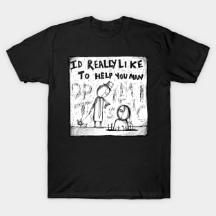 Optimistic - Illustrated lyrics. T-Shirt